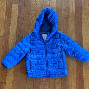 GAP Kids Vibrant Blue Puffer Coat
